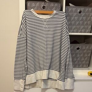 Striped Long Sleeve Top